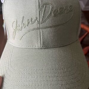 John Deere Olive Green Hat - NWT